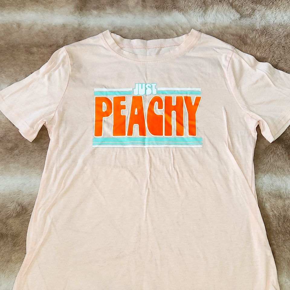 Medium Pink Basic Tee